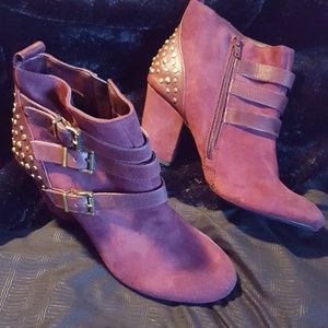 Jessica Simpson purple ankle boot 8.5M
